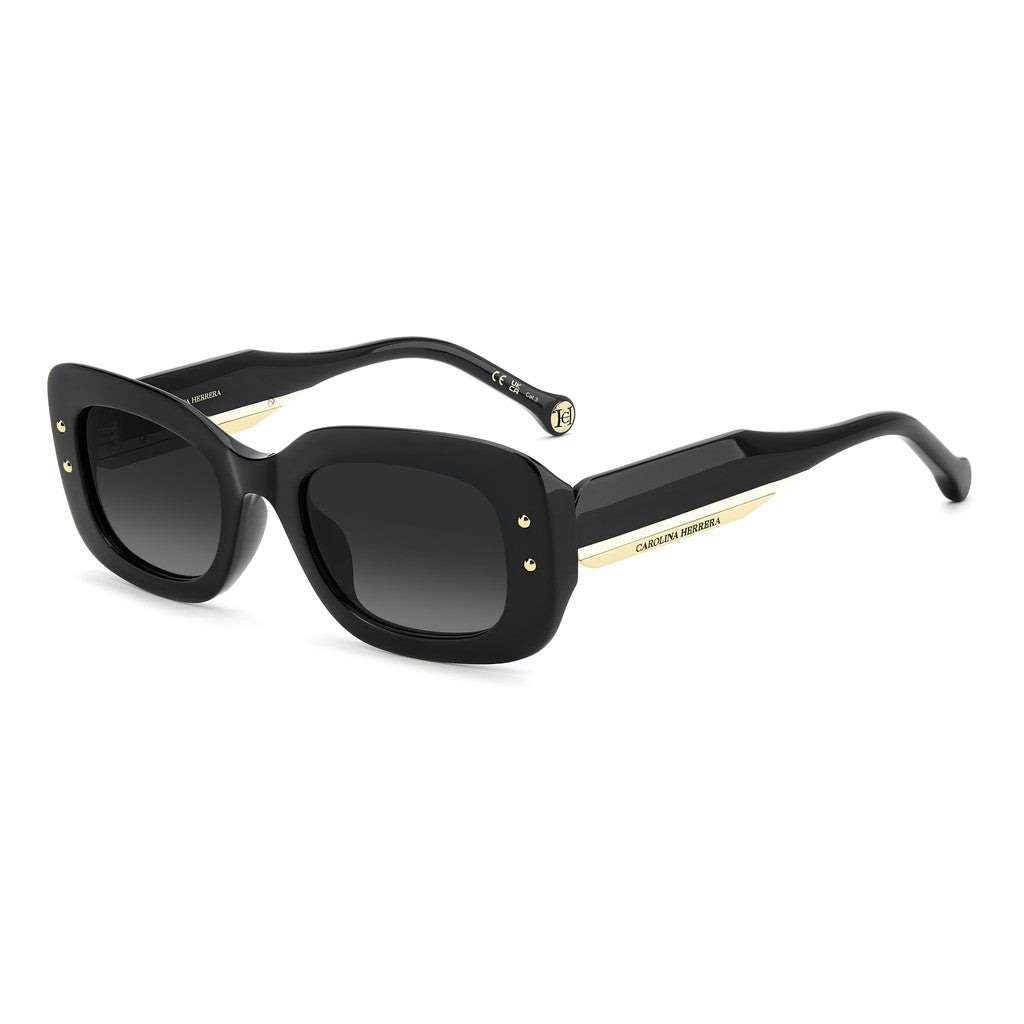 Carolina Herrera HER 0411GS Smart Asian Fitting 8079O Black Sunglasses