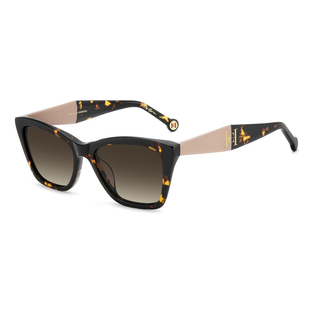 Carolina Herrera HER 0417GS Smart Asian Fitting 086HA Havana Brown Sunglasses