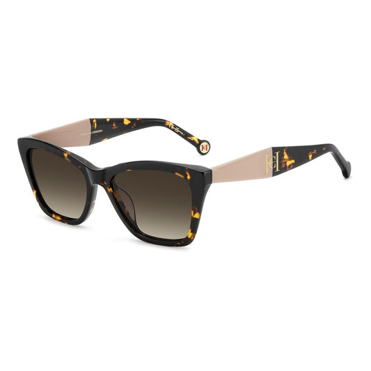 Carolina Herrera HER 0417GS Smart Asian Fitting 086HA Havana Brown Sunglasses