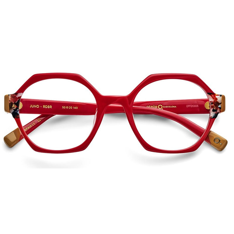 Etnia Barcelona Eyeglasses, Model: JUNO Colour: RDBR