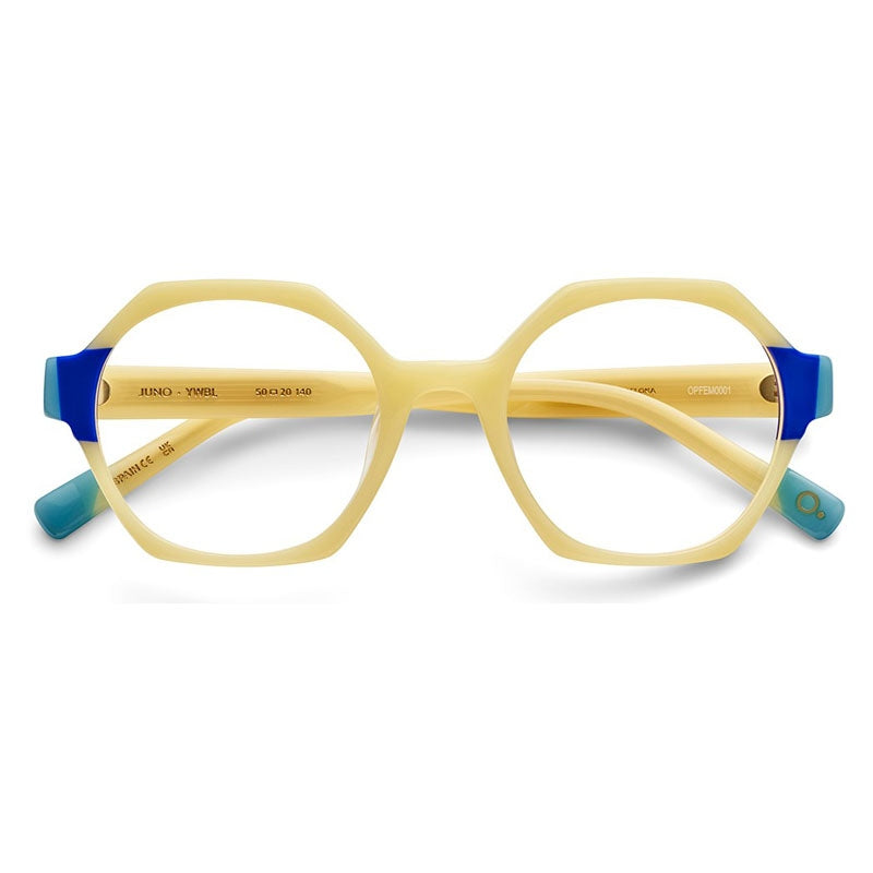 Etnia Barcelona Eyeglasses, Model: JUNO Colour: YWBL