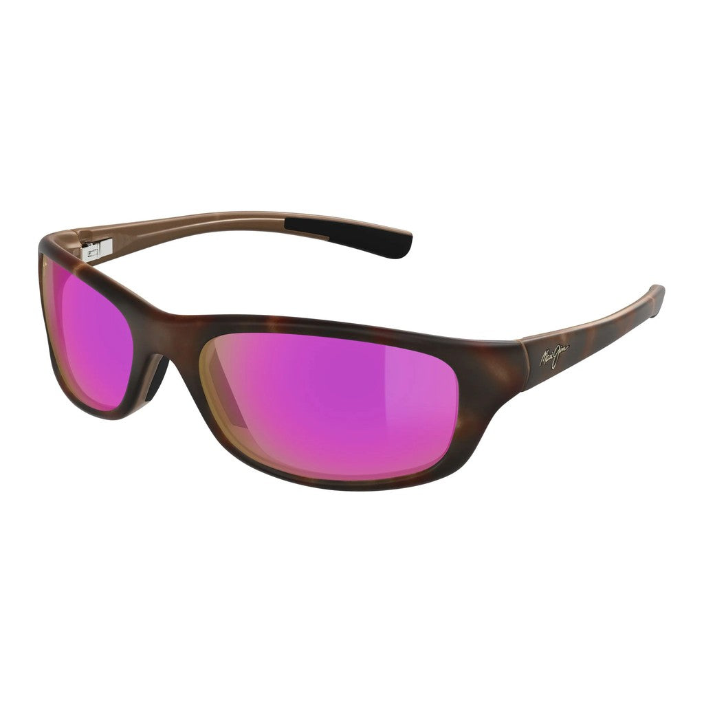 Maui Jim Kipahulu MM279035 Matte Tortoise with Black Temples Sunglasses
