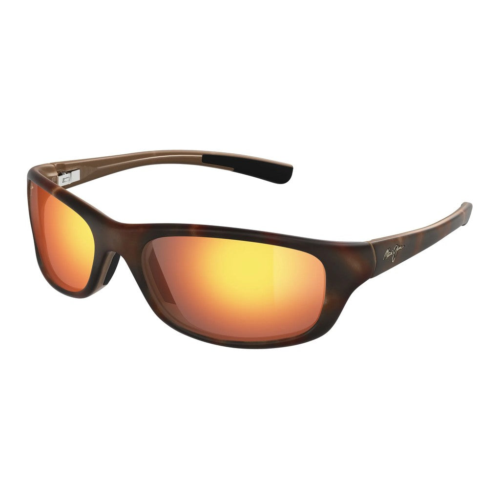 Maui Jim Kipahulu MM279043 Matte Tortoise with Black Temples Sunglasses