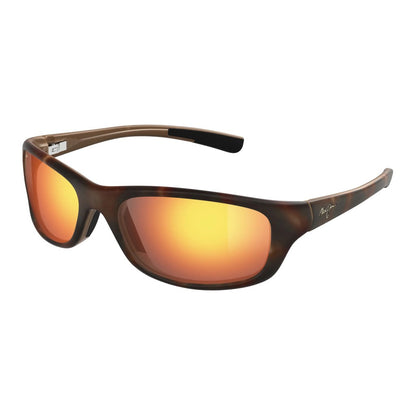 Maui Jim Kipahulu MM279043 Matte Tortoise with Black Temples Sunglasses