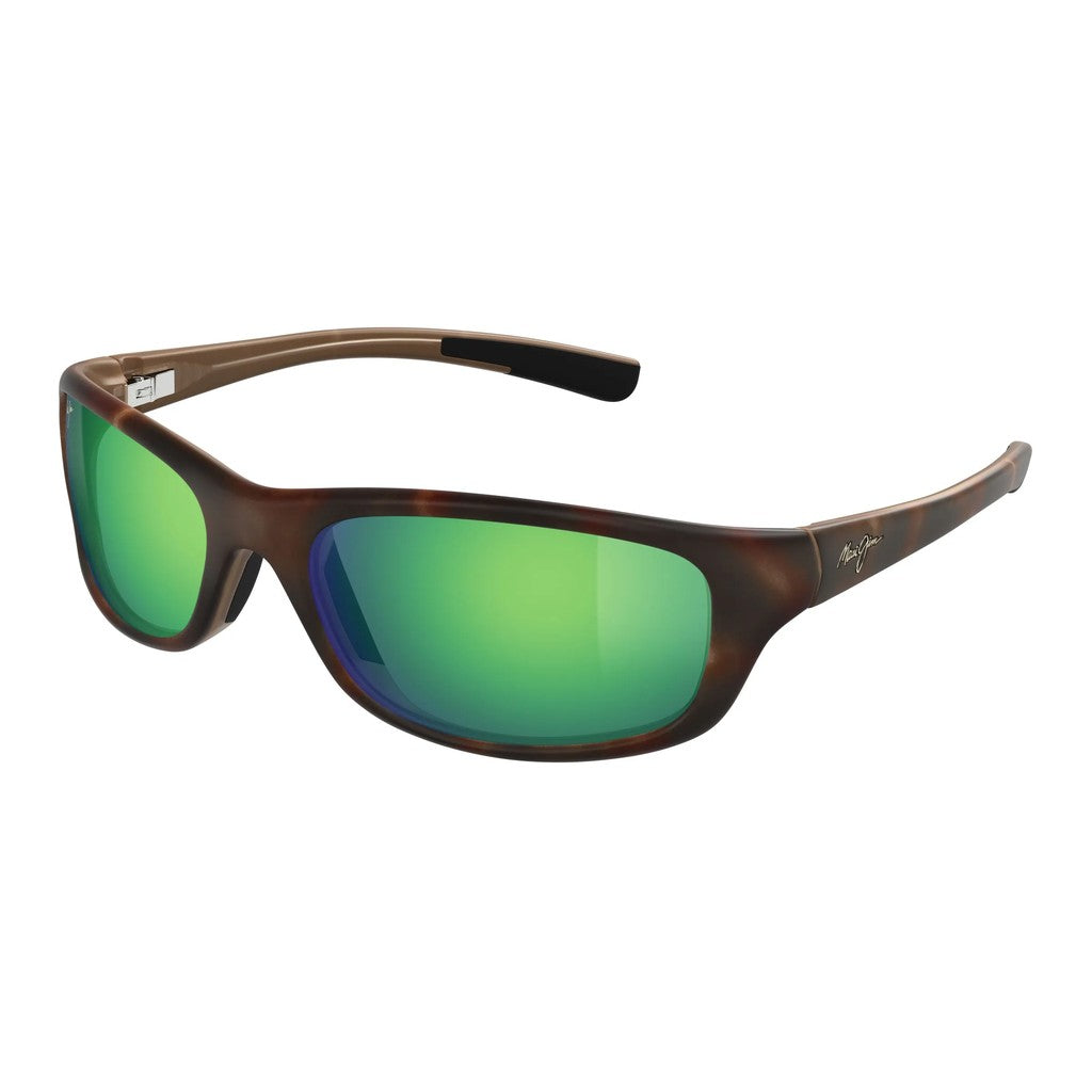 Maui Jim Kipahulu MM279048 Matte Tortoise with Black Temples Sunglasses