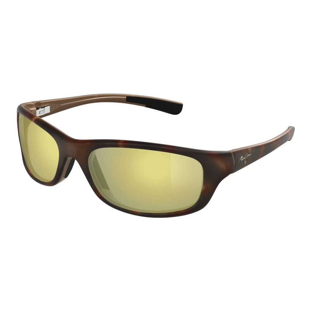 Maui Jim Kipahulu MM279052 Matte Tortoise with Black Temples Sunglasses