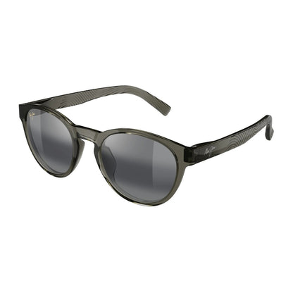 Maui Jim Lawena MM364004 Gloss Dark Translucent Grey Sunglasses