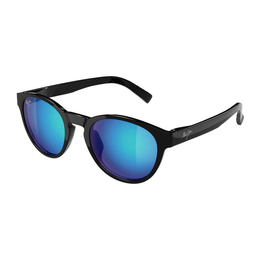 Maui Jim Lawena MM364005 Gloss Black Sunglasses