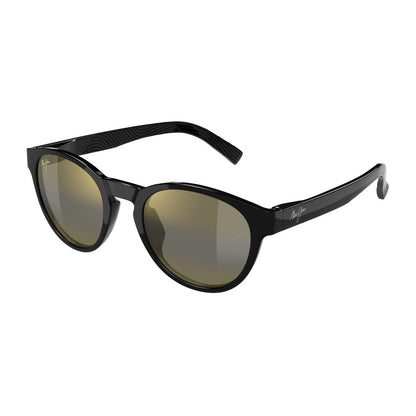 Maui Jim Lawena MM364009 Gloss Black Sunglasses