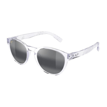 Maui Jim Lawena MM364019 Glossy Crystal Clear Sunglasses