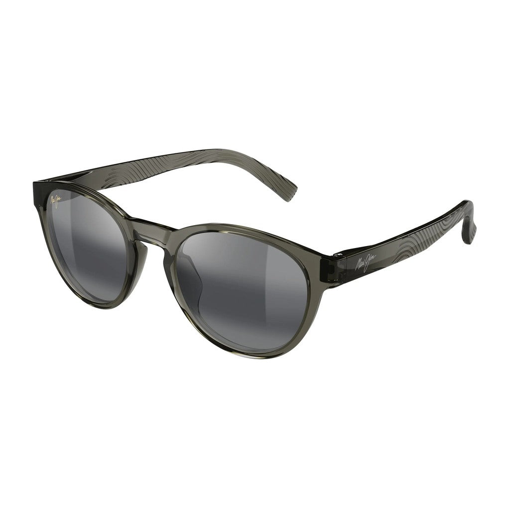 Maui Jim Lawena MM364020 Glossy Transparent Dark Grey Sunglasses
