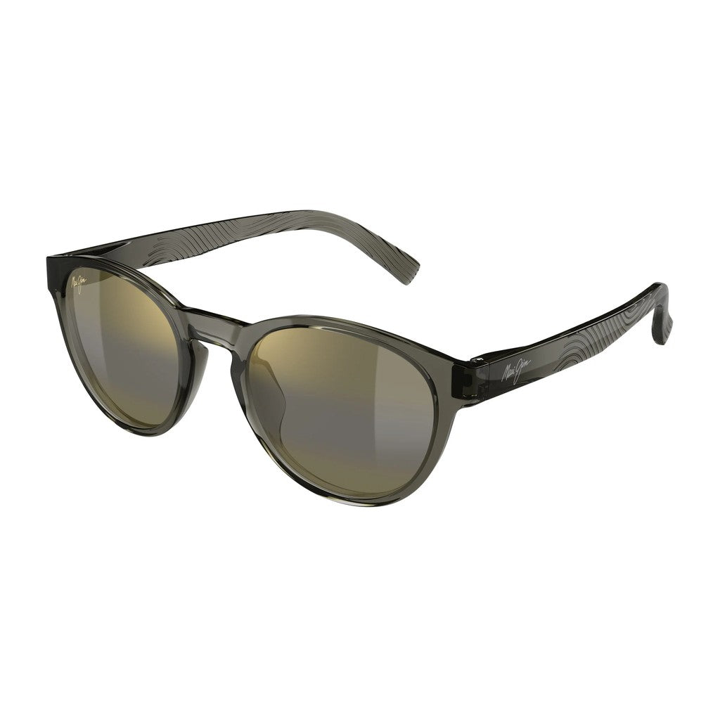 Maui Jim Lawena MM364024 Glossy Transparent Dark Grey Sunglasses
