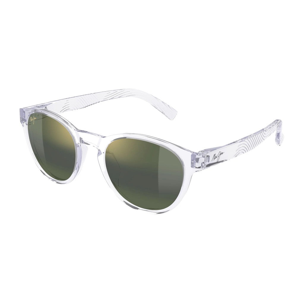 Maui Jim Lawena MM364031 Glossy Crystal Clear Sunglasses