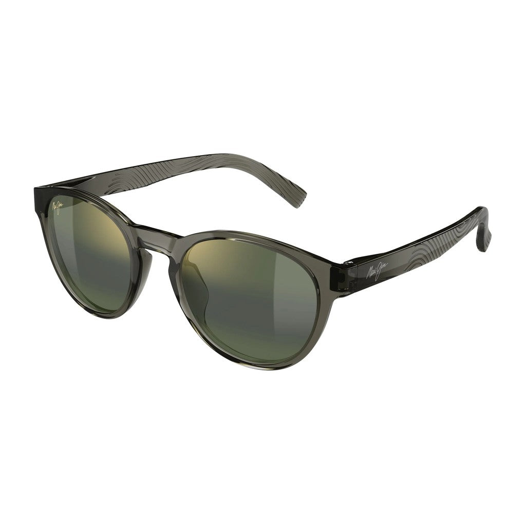 Maui Jim Lawena MM364032 Glossy Transparent Dark Grey Sunglasses