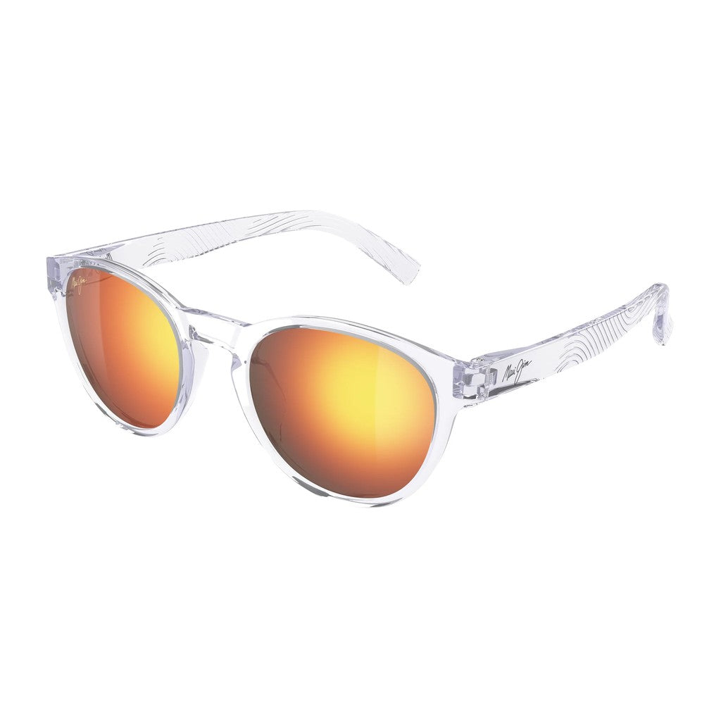 Maui Jim Lawena MM364043 Glossy Crystal Clear Sunglasses