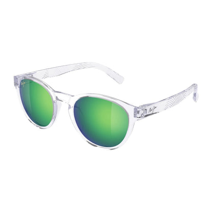 Maui Jim Lawena MM364047 Glossy Crystal Clear Sunglasses