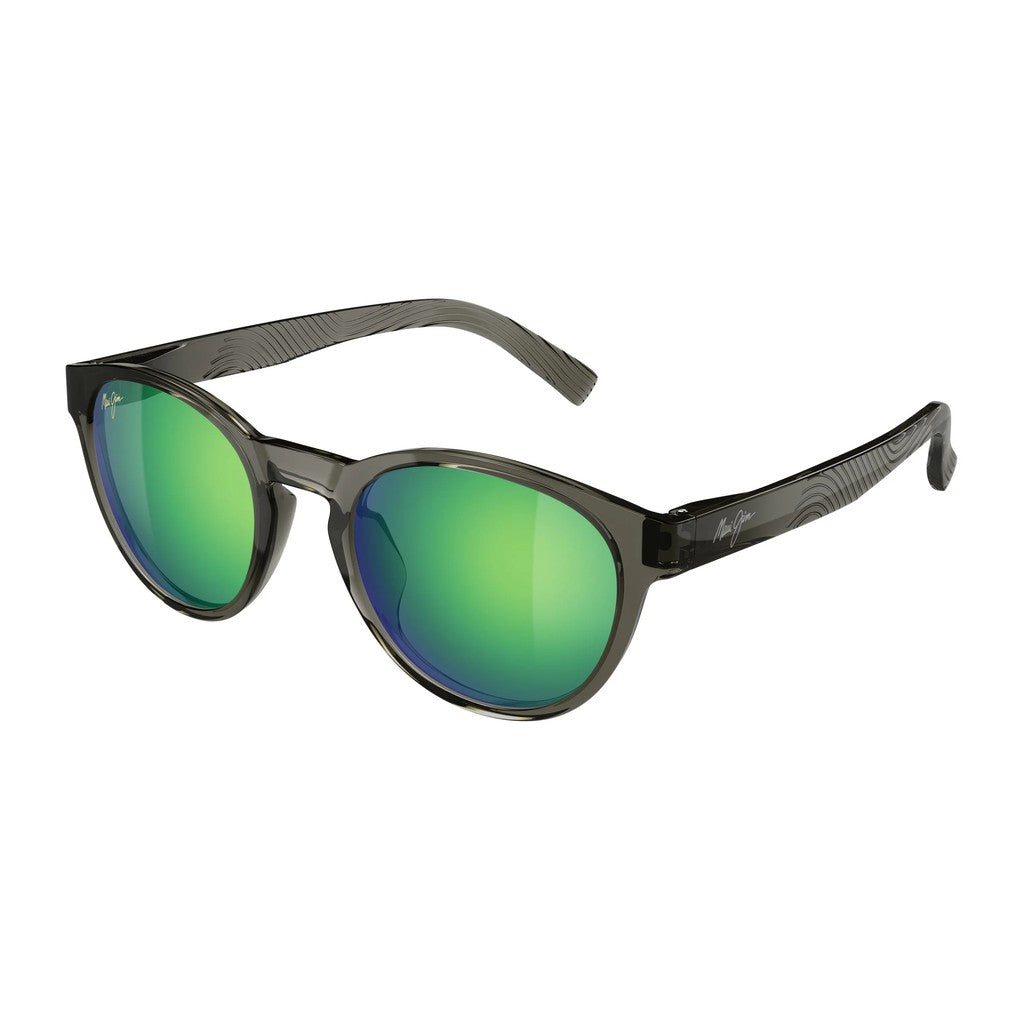 Maui Jim Lawena MM364048 Glossy Transparent Dark Grey Sunglasses