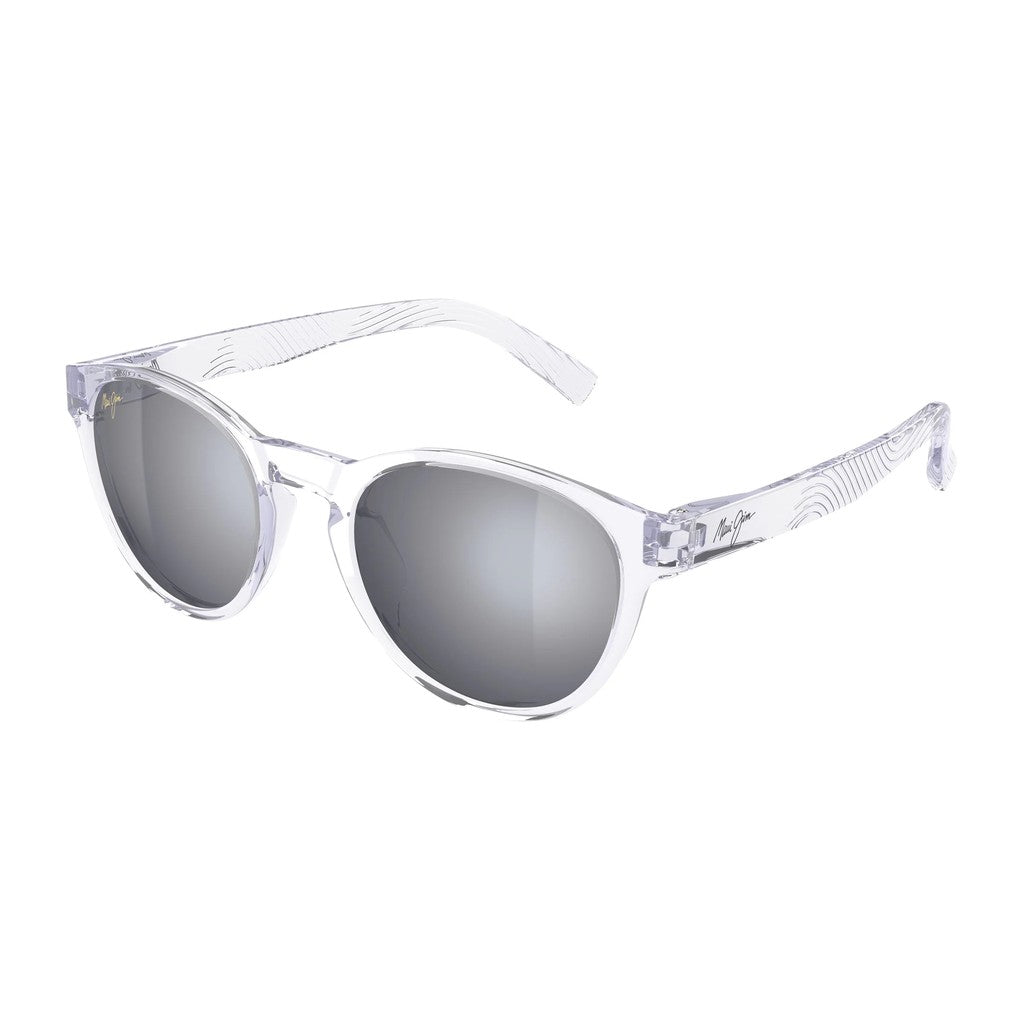 Maui Jim Lawena MM364055 Glossy Crystal Clear Sunglasses