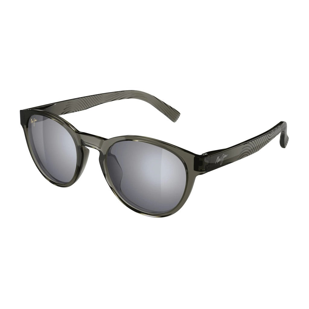 Maui Jim Lawena MM364056 Glossy Transparent Dark Grey Sunglasses