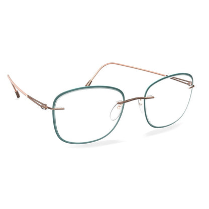 Silhouette Eyeglasses, Model: LiteSpiritAccentRingsLQ Colour: 3530