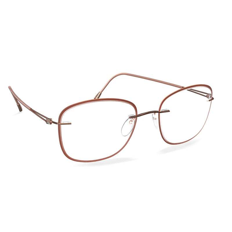 Silhouette Eyeglasses, Model: LiteSpiritAccentRingsLQ Colour: 6040