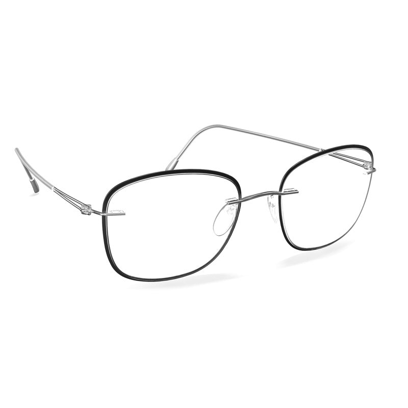 Silhouette Eyeglasses, Model: LiteSpiritAccentRingsLQ Colour: 7000