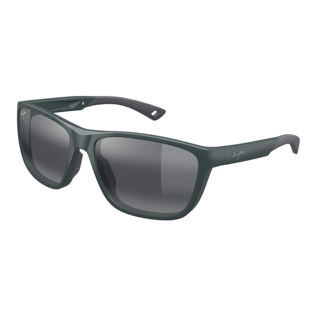 Maui Jim Makoi MM367003 Matte Solid Green Sunglasses
