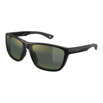 Maui Jim Makoi MM367022 Matte Black Sunglasses