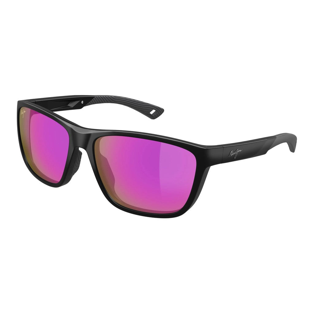 Maui Jim Makoi MM367028 Matte Black Sunglasses