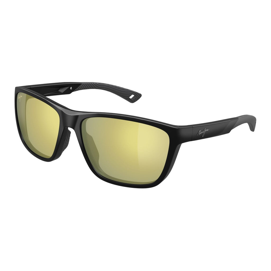Maui Jim Makoi MM367037 Matte Black Sunglasses