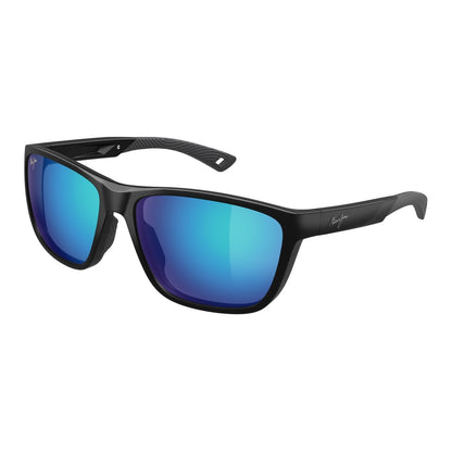 Maui Jim Makoi AF MM368025 Matte Black Sunglasses