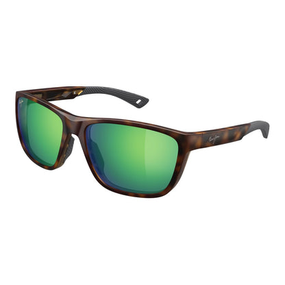 Maui Jim Makoi AF MM368035 Matte Dark Tortoise Sunglasses