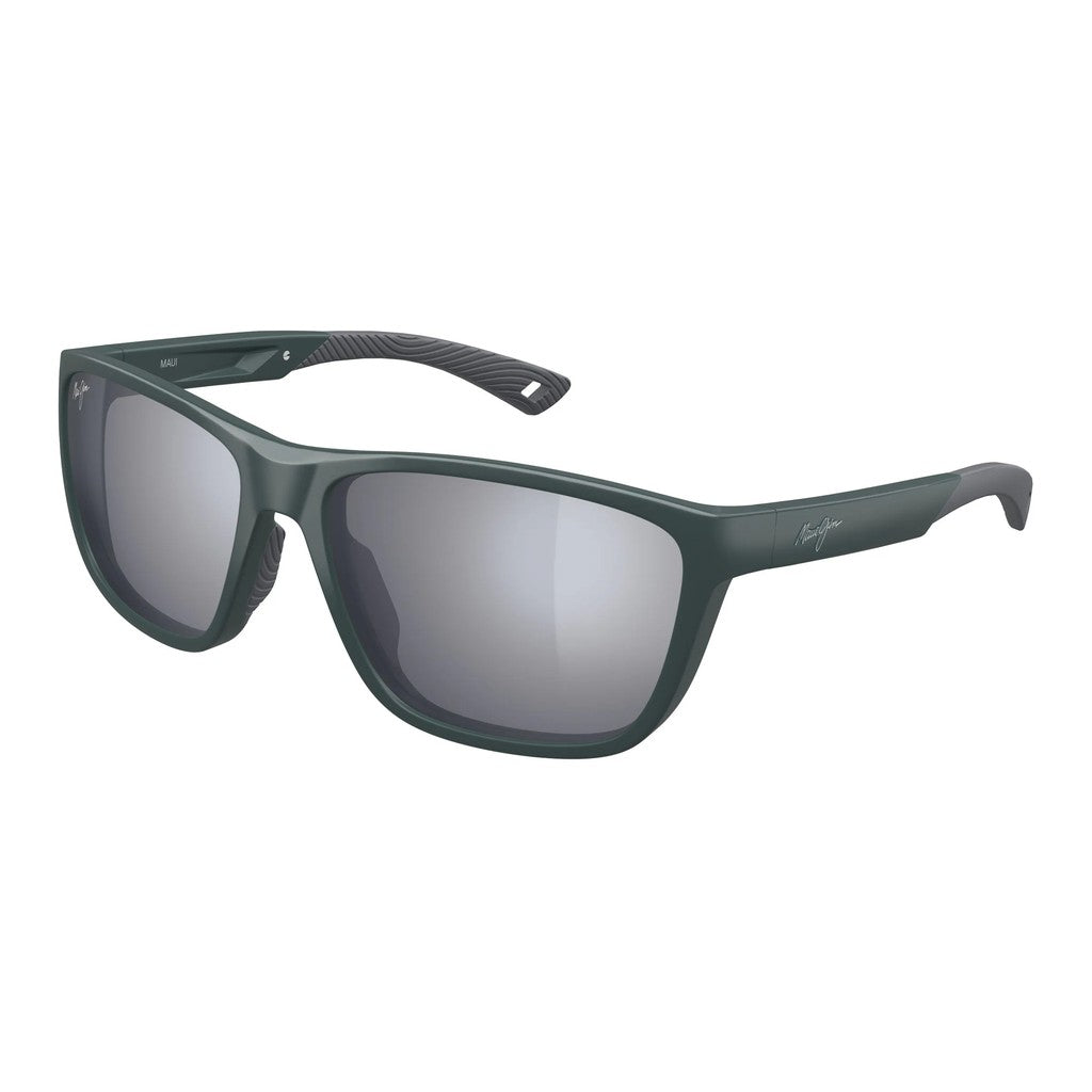 Maui Jim Makoi AF S36815 Matte Solid Green Sunglasses