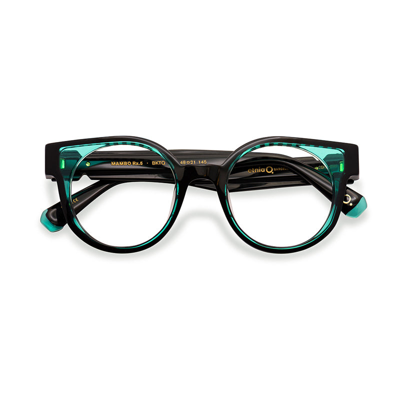 Etnia Barcelona Eyeglasses, Model: MamboRX5 Colour: BKTQ