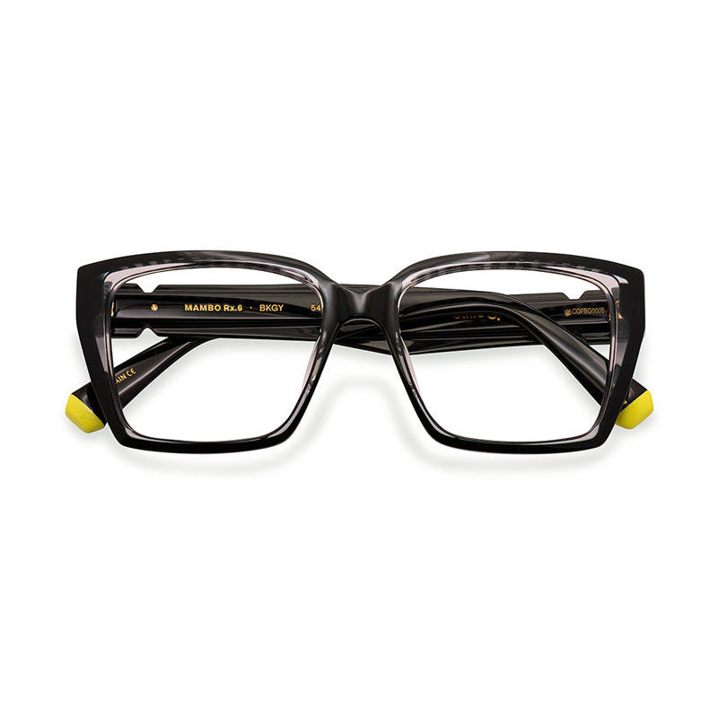 Etnia Barcelona Eyeglasses, Model: MamboRX6 Colour: BKGY