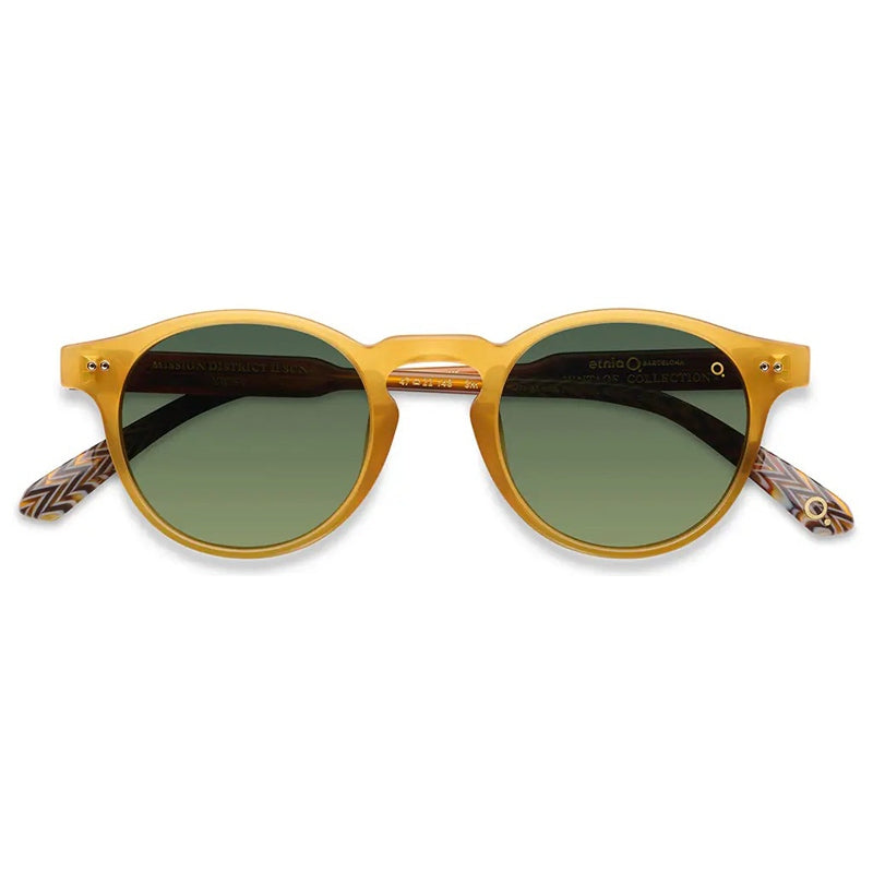 Etnia Barcelona Sunglasses, Model: MissionDistrichSunII Colour: YWGR