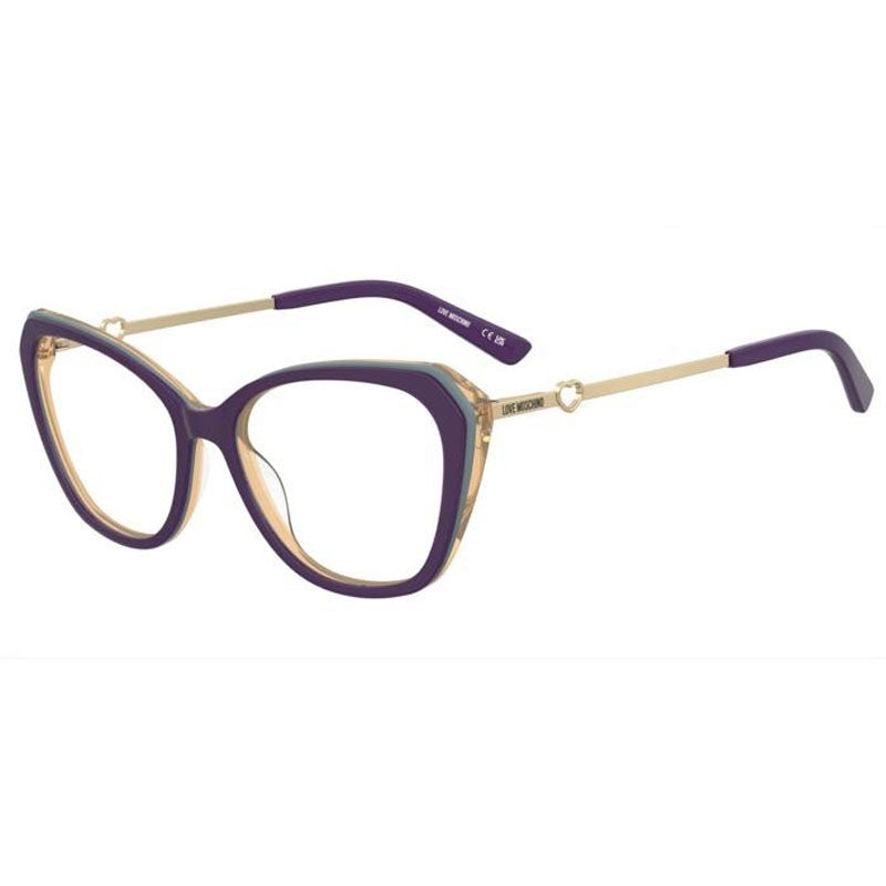 Love Moschino Eyeglasses, Model: MOL653 Colour: 6WY