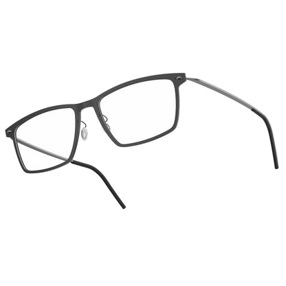 Front: D16(Matt solid Black) / Temple802: 10 (Matt natural titanium Grey)