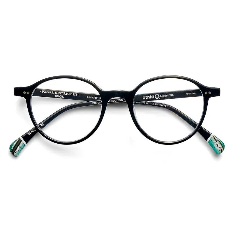 Etnia Barcelona Eyeglasses, Model: PearlDistrictIII Colour: BKGR