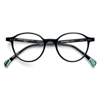 Etnia Barcelona Eyeglasses, Model: PearlDistrictIII Colour: BKGR