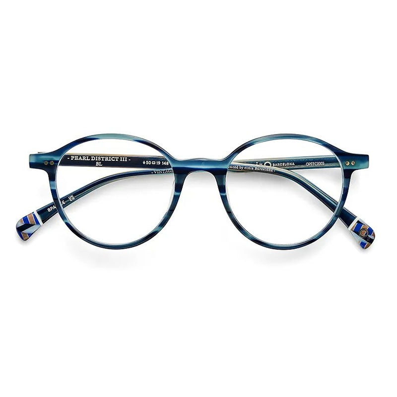 Etnia Barcelona Eyeglasses, Model: PearlDistrictIII Colour: BL