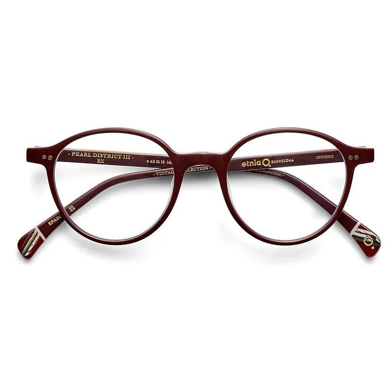 Etnia Barcelona Eyeglasses, Model: PearlDistrictIII Colour: BX