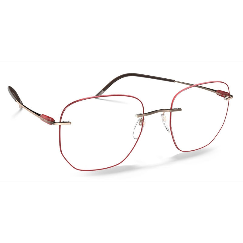 Silhouette Bril, Model: PuristColorGroveMT Kleur: 6145