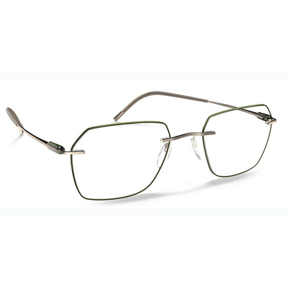 Silhouette Eyeglasses, Model: PuristColorGroveMU Colour: 8645