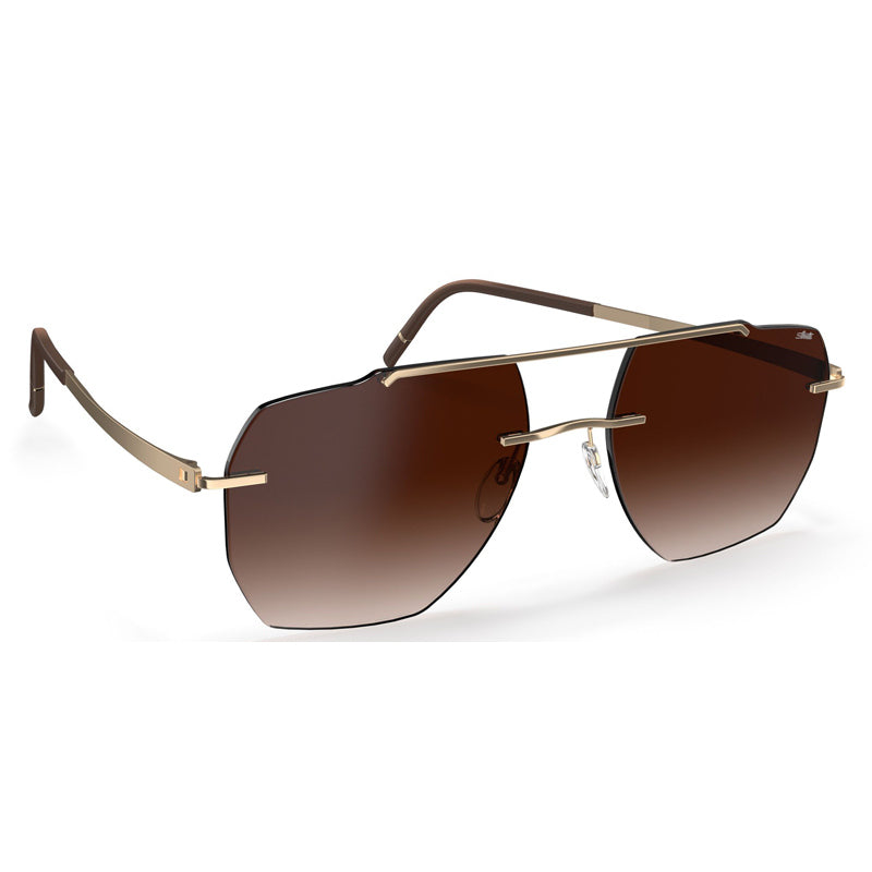 Silhouette Sunglasses, Model: RinconRimless8746 Colour: 7620