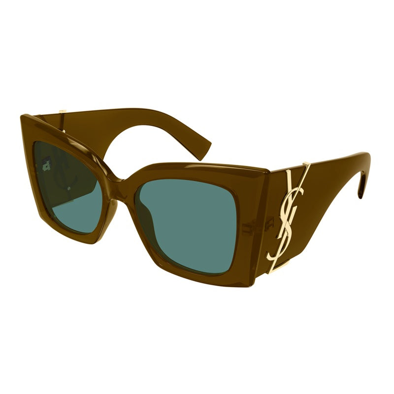 Saint Laurent Paris Sunglasses, Model: SLM119BLAZECRYSTAL Colour: 003