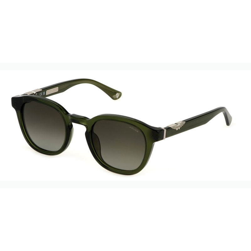 Police Sunglasses, Model: SPLL82 Colour: 02Gn