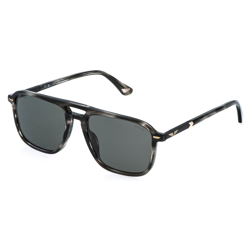 Police Sunglasses, Model: SPLR78 Colour: 6K3P