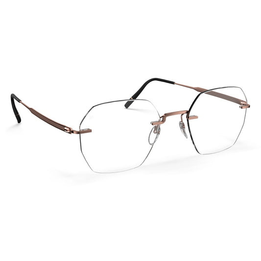Silhouette Eyeglasses, Model: TheVisionaryDemoRimless5586OX Colour: 3530
