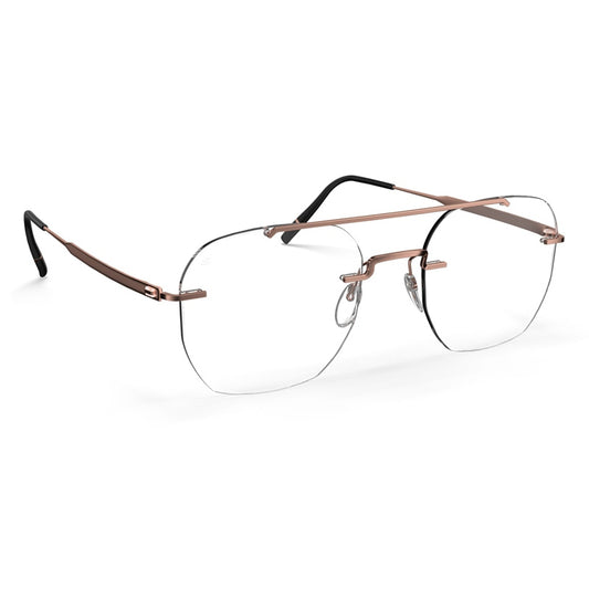 Silhouette Eyeglasses, Model: TheVisionaryDemoRimless5586OY Colour: 3530